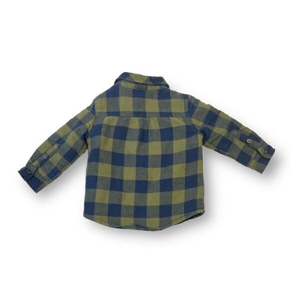 7 For All Mankind Flannel Jacket Shacket Size 18 Months - Picture 5 of 5